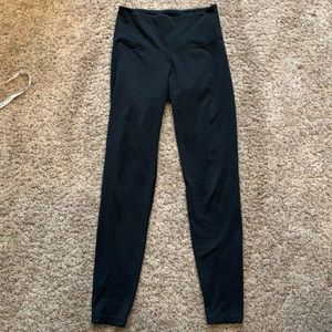 High-Waisted Black Leggings